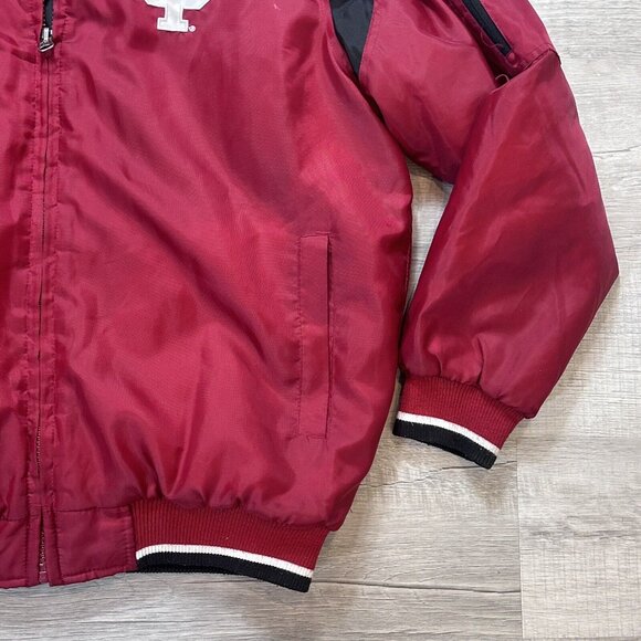 Vintage Y2K University Of Indiana Hoosiers G-III Full Zip Hooded Jacket Large - Picture 3 of 10